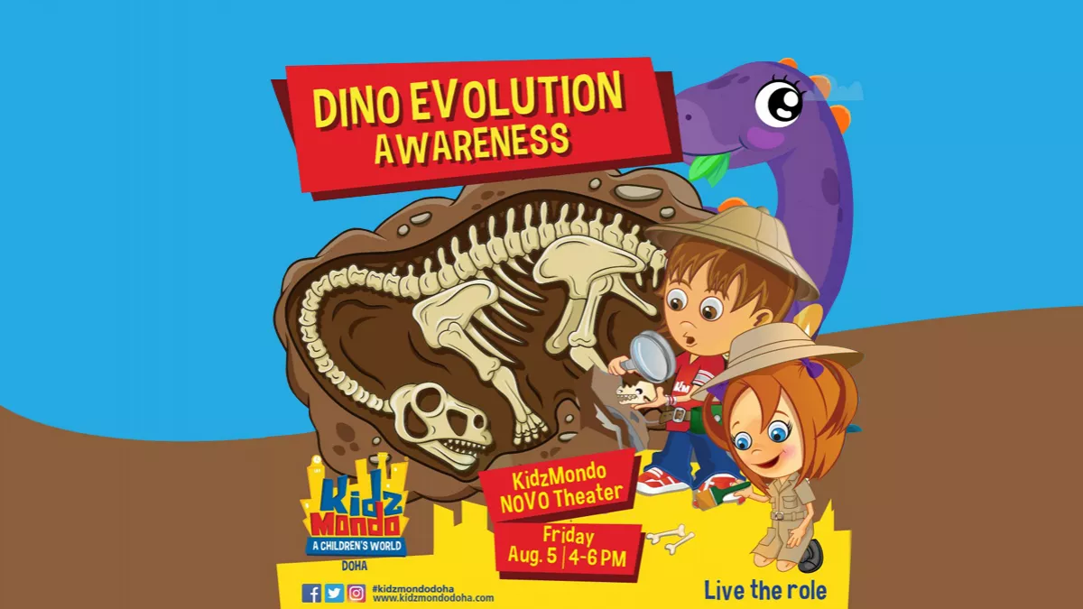 Dino Evolution Awareness Programme at KidzMondo
