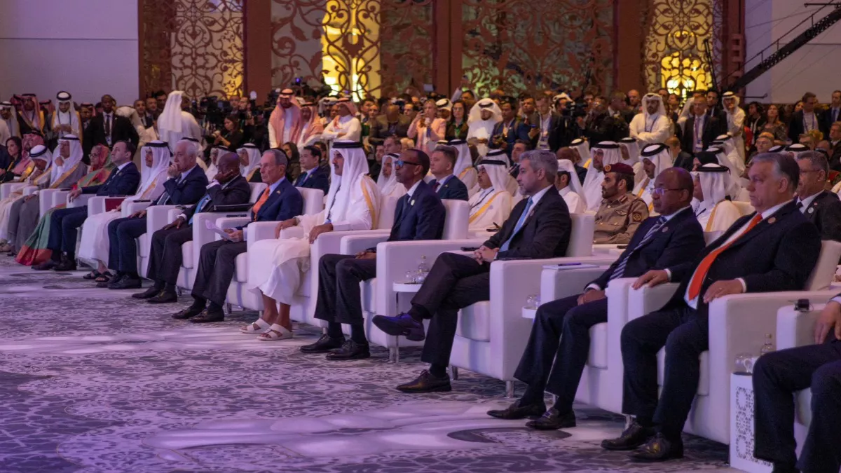The Amir HH Sheikh Tamim bin Hamad Al Thani inaugurated the Qatar Economic Forum 2023