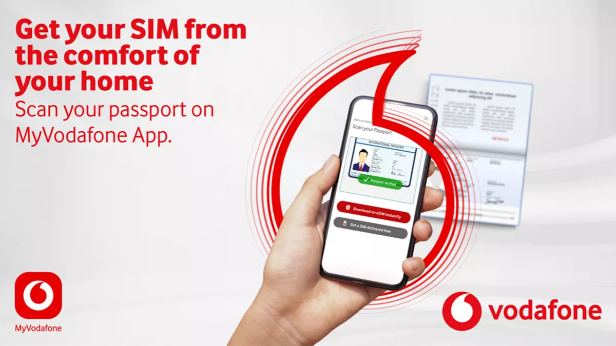 Residents and tourists to Qatar may connect to the Vodafone network instantaneously on My Vodafone App