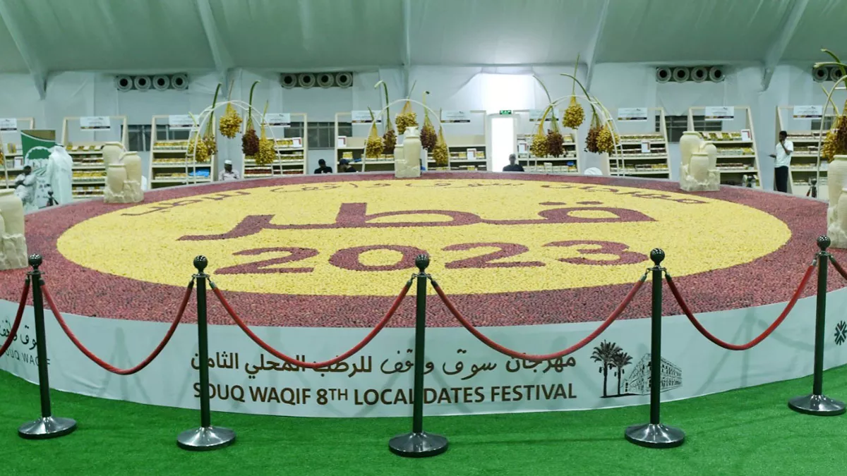 Souq Waqif Local Dates Festival; festival sees a steady increase in the number of participating farms, from 85 to 103 this year