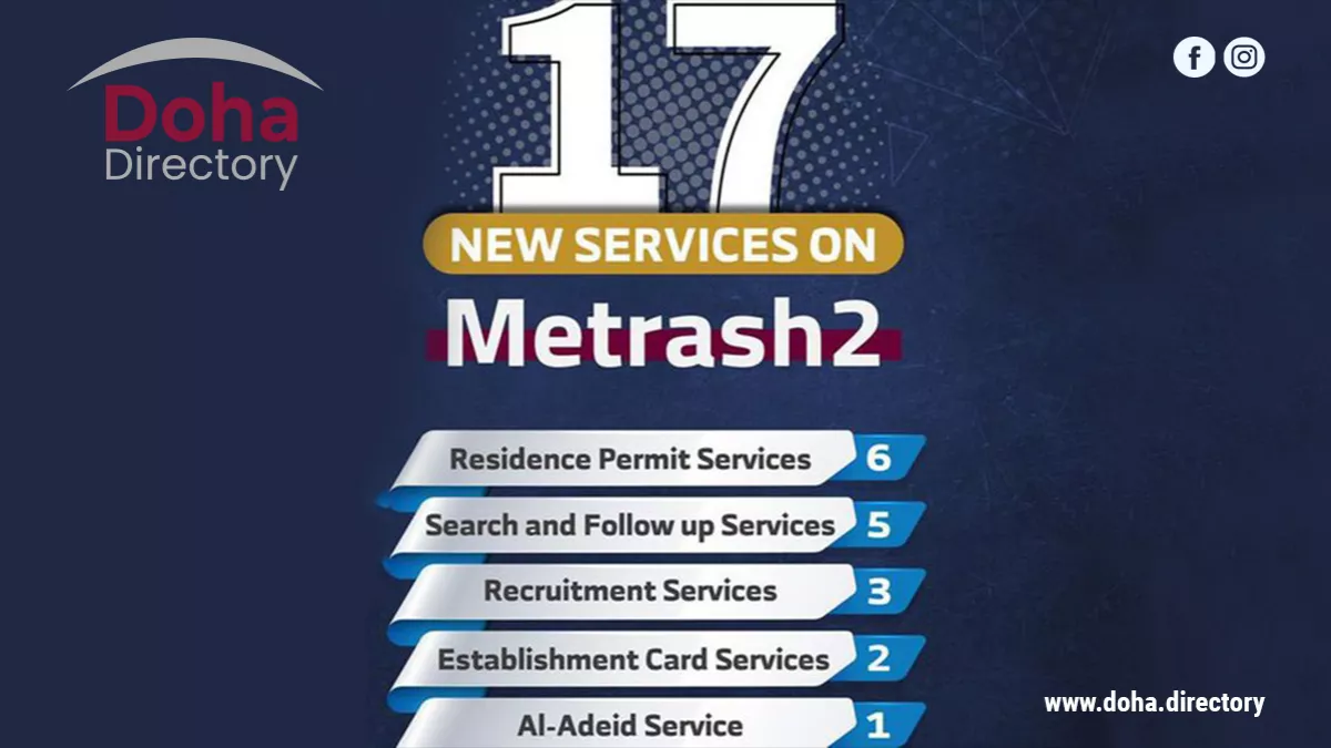 Qatar launches new e-services on Metrash2, total services now top 307