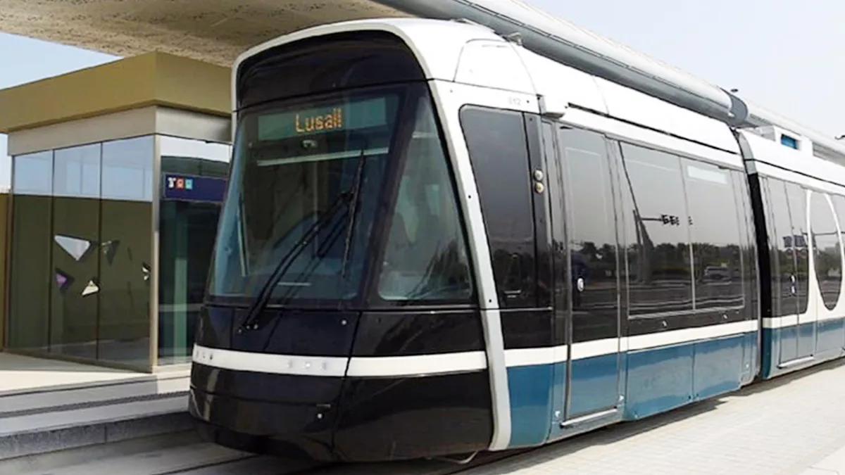 Lusail Tram on the Orange Line will be replaced with bus services on May 26 and 27