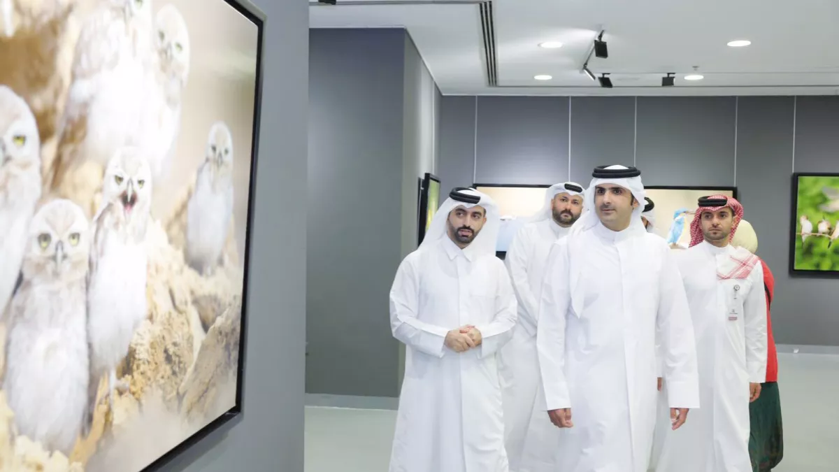 Photo exhibition of Qatari photographer Mohammed Al Baker was inaugurated Qatar Photography Center in Katara