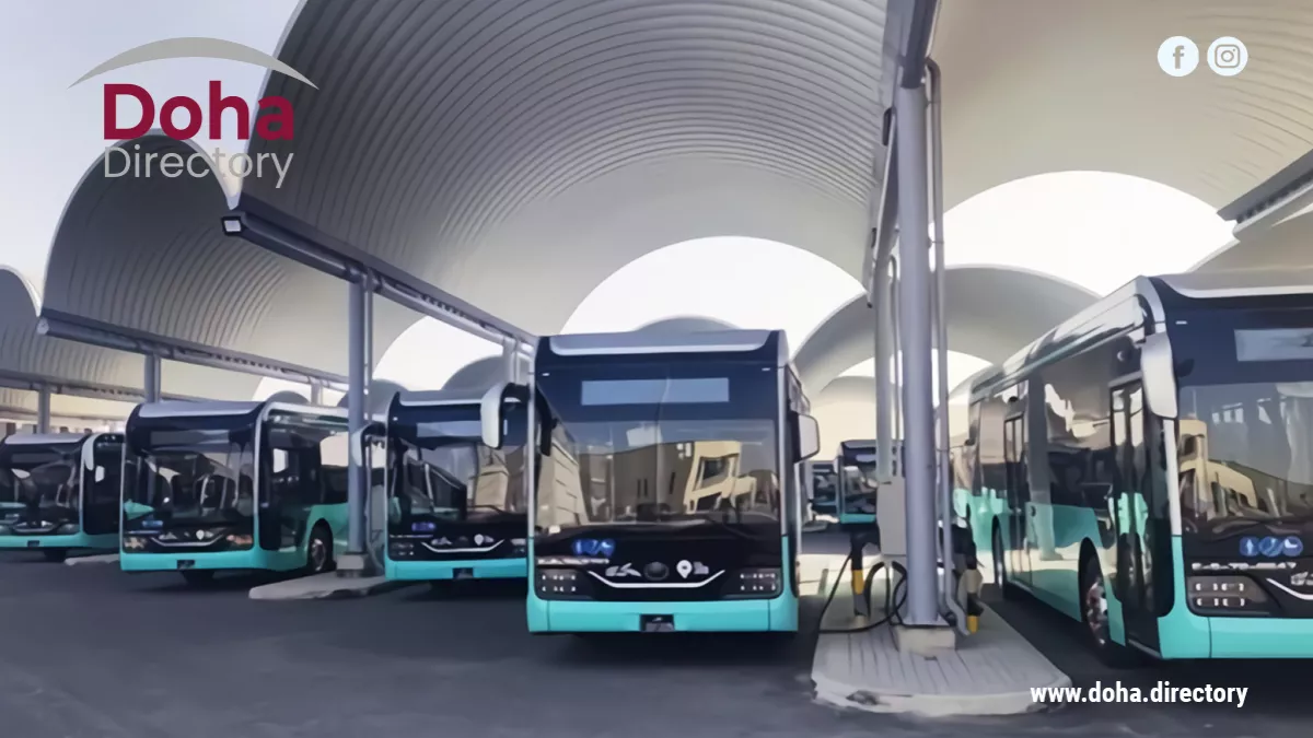 Tests on electric buses at the Al Rayan Depot begin