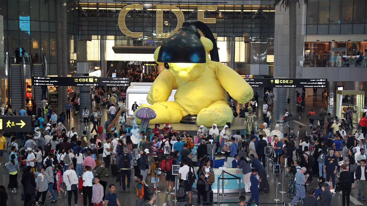 Hamad International Airport achieved an increase in passengers in the first quarter of 2023, recording a 44.5% increase 