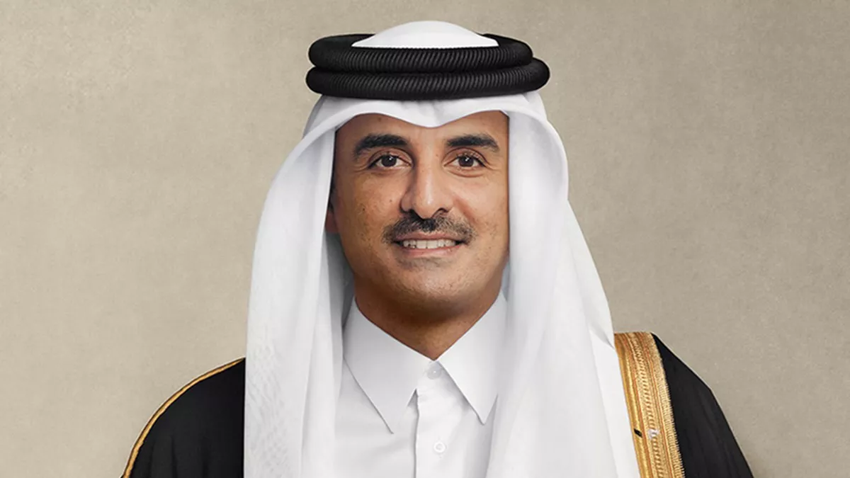 His Highness the Amir Sheikh Tamim bin Hamad al Thani, arrived in New York to participate in the 78th session of the United Nations General Assembly