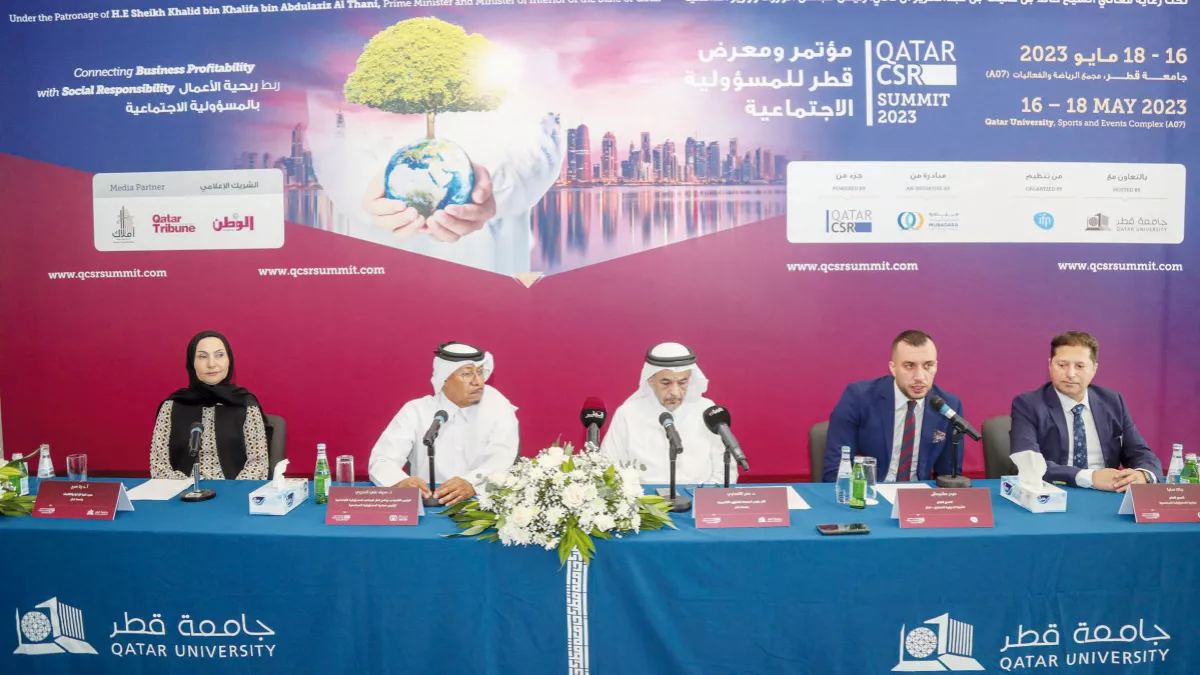 Qatar CSR Summit has been launched by QU