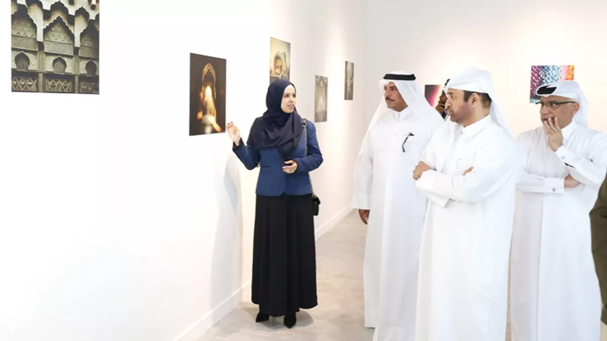 Katara opened the exhibition of Artificial Intelligence in Architectural Design featuring 45 paintings