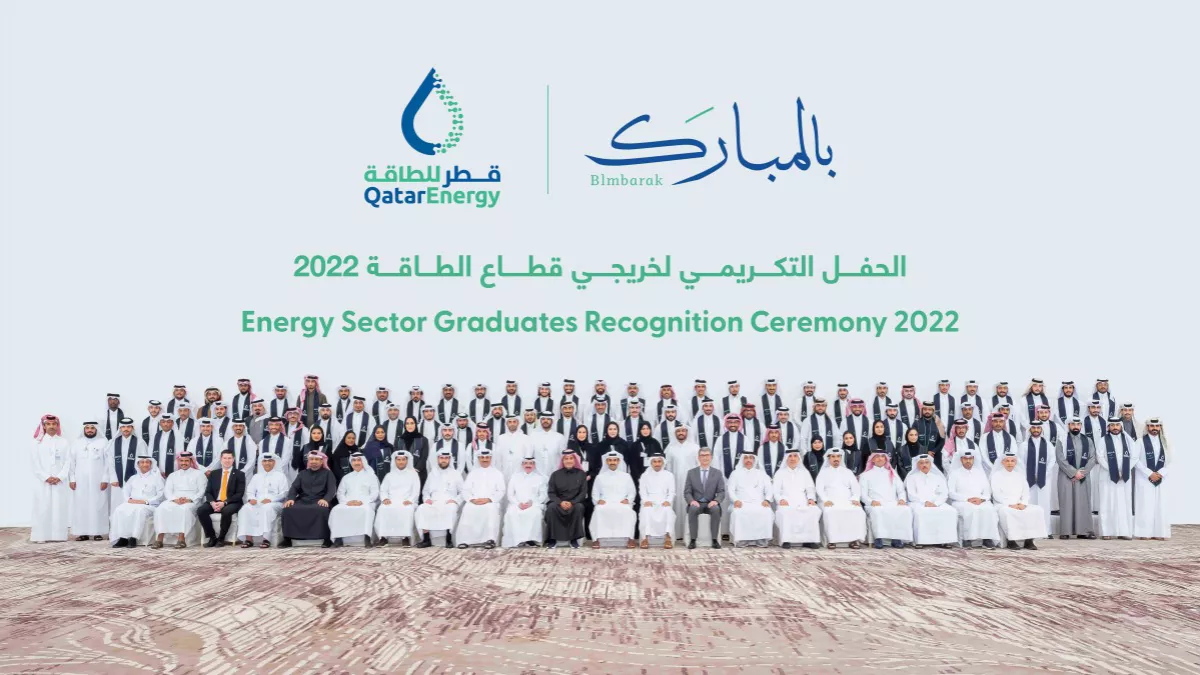 QatarEnergy celebrated graduation of new group of Qatari nationals who joined workforces of QatarEnergy