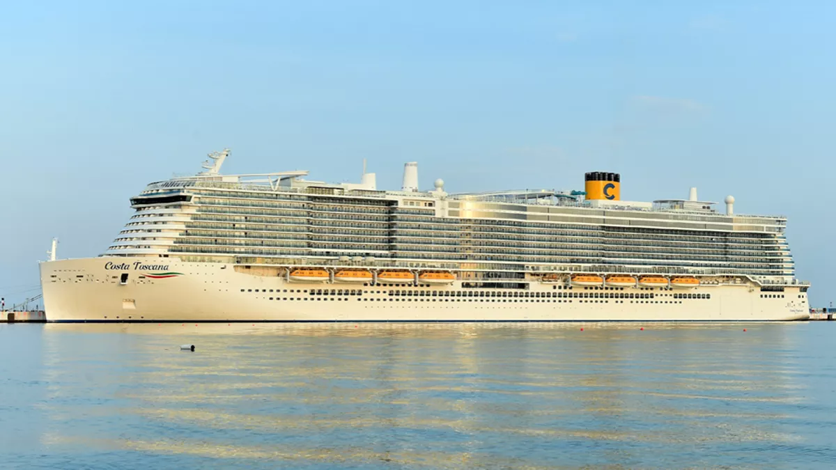Italian cruise ship Costa Toscana debuts at Doha Port