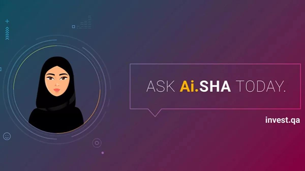 Ai.SHA, an innovative AI-driven assistant powered by GPT technology to be introduced by Invest Qatar 