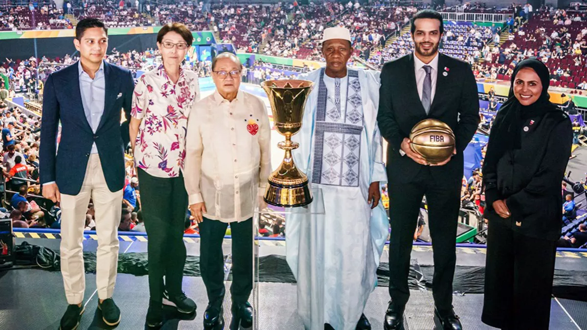 Qatar officially received the ball for the 2027 FIBA World Cup during a ceremony held specifically for this occasion in Manila