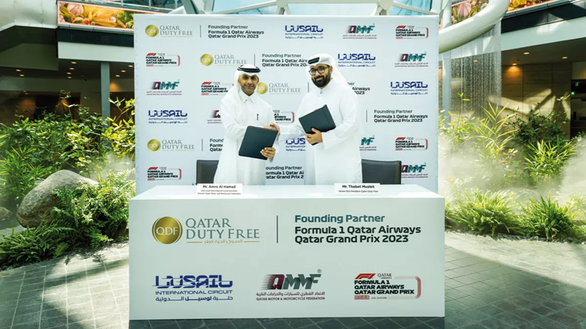 Qatar Duty Free has signed a three-year sponsorship agreement with Lusail International Circuit for the Qatar Grand Prix