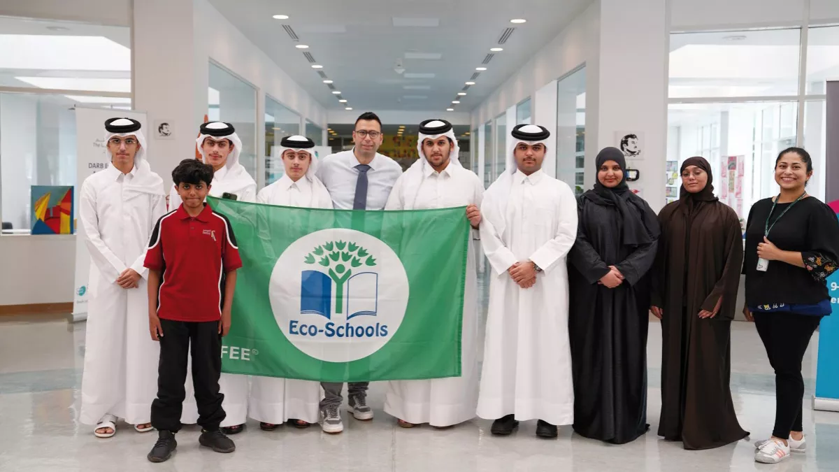 Awsaj Academy and Qatar Academy Al Khor are the latest schools to be awarded an Eco-Schools Green Flag