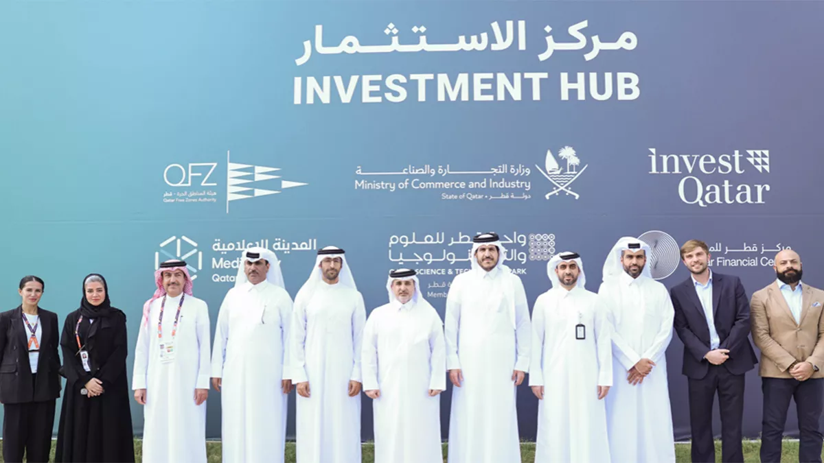 Investment Hub Pavilion under the theme "A green desert, a better environment," was inaugurated at Expo 2023 Doha 