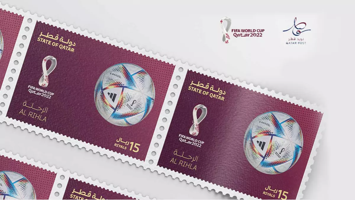 FIFA World Cup Qatar 2022 Official Match Ball stamp set launched
