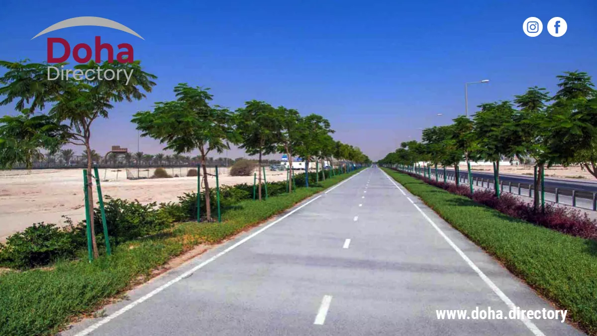Dukhan Road beautification work completed