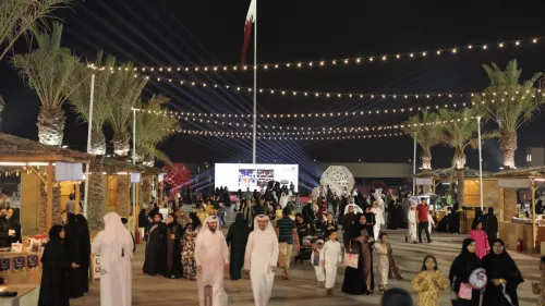 Garangao Market event commenced on Monday at Darb Al Saai headquarters in Umm Salal and run until March 24