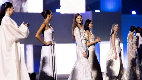 Qatar Fashion United By CR Runway, showcased over 150 designers from 50 countries