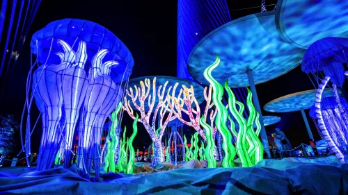 Inaugural light festival "Luminous Festival" will end on March 2