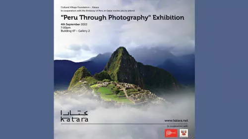 "Peru Through Photography" exhibition to kick off at Katara from September 4