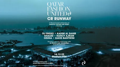 Qatar Fashion United by CR Runway announces details for the world’s biggest fashion show