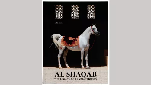 Qatar Museums has launched the book “Al Shaqab, The Legacy of Arabian Horses” at the 33rd Doha International Book Fair
