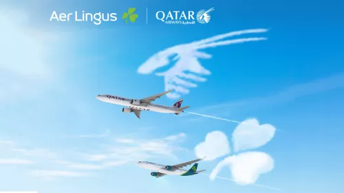 Qatar Airways and Aer Lingus launched a new codeshare partnership from March 12