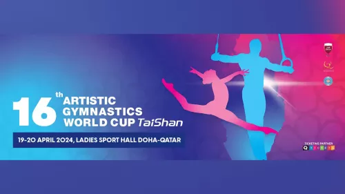 Artistic Gymnastics World Cup 2024 will be held at Aspire Ladies Sport Hall on April 19 and 20
