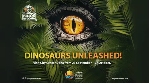 Meet the Giant Reptiles waiting for you at City Centre Doha