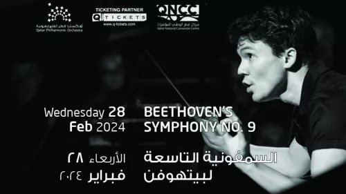 Qatar National Convention Centre will resonate with the timeless melodies of Beethoven’s Symphony No. 9 on Wednesday