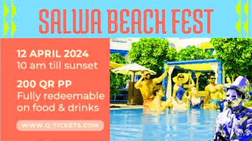 Salwa Beach Fest on April 12, 2024 